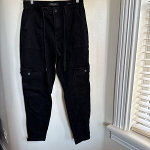 Judy Blue joggers Black Cargo Pants 11/30